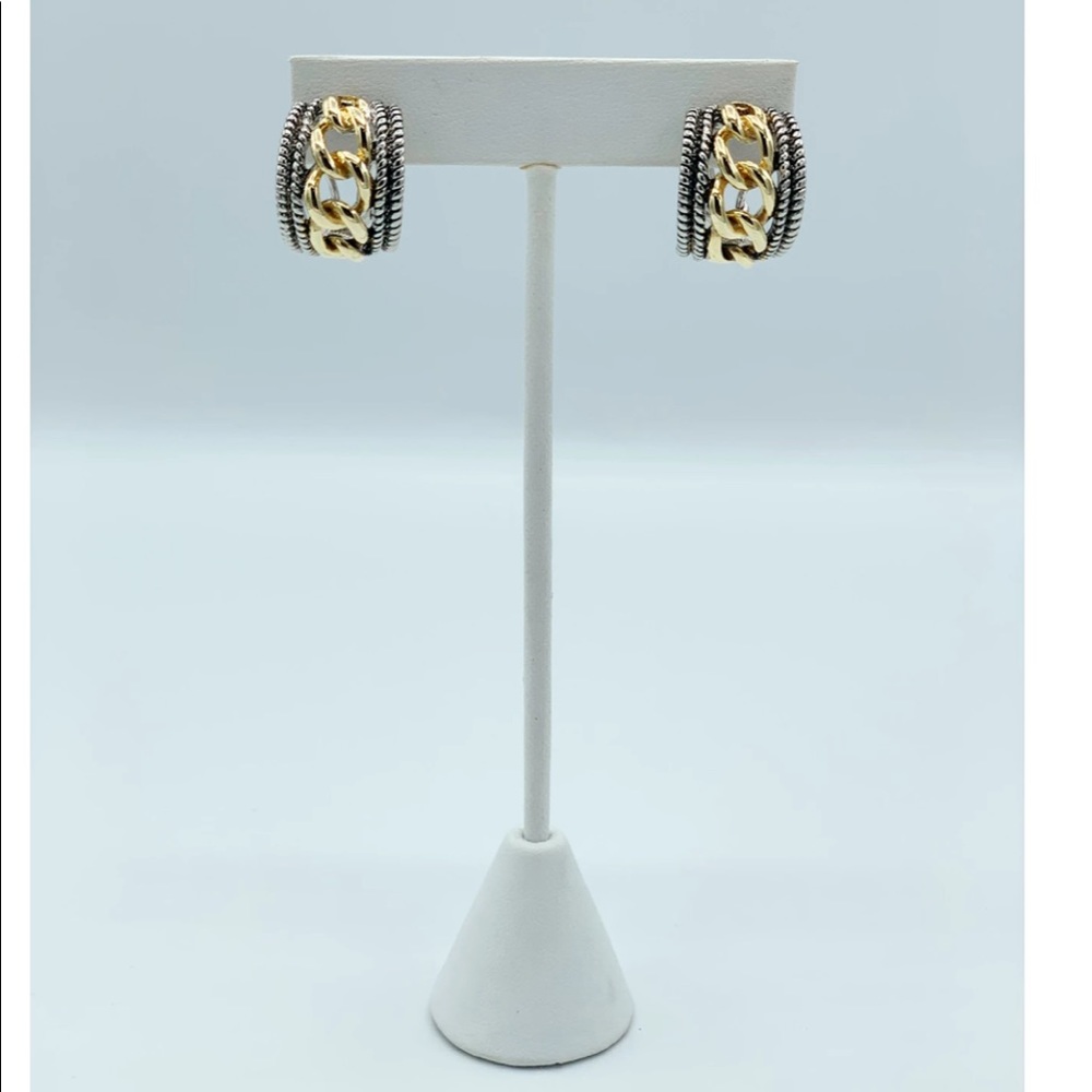 david yurman - like cable earrings